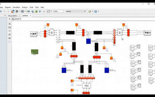 手把手搭建06 IEEE 9节点模型讲解 Simulink