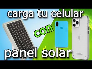 ✅CARGADOR SOLAR para CELULAR fácil🔥