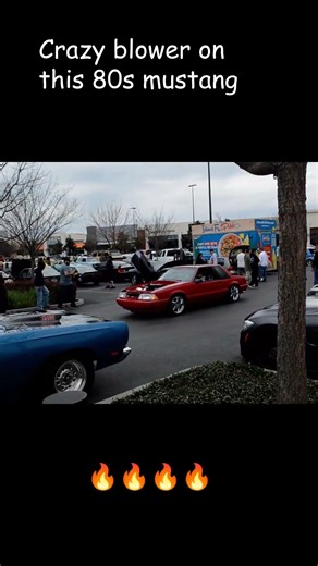 Crazy mustang engine rev