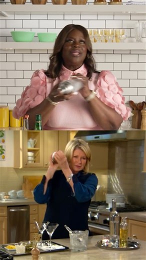 A lighthearted martini recipe with Retta and Martha Stewart