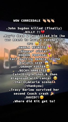 Major Emmerdale and Corrie Updates You Need to Know