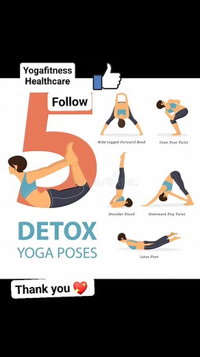Detox Yoga Poses #detox #detoxyoga #yogaposes #yogaposesdaily #yoga #yogalife #yogalove #yogatime #yogaflow #yogafitnesshealthcare #viralreelsシ #fbviralvideo #foryouシpage #reelsfypシ #reelsviral ypga Yoga Fitness Health Care | Yoga Fitness Health Care