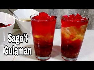 SAGO'T GULAMAN DRINK/HOW TO MAKE SAGO'T GULAMAN/SAMALAMIG/PALAMIG