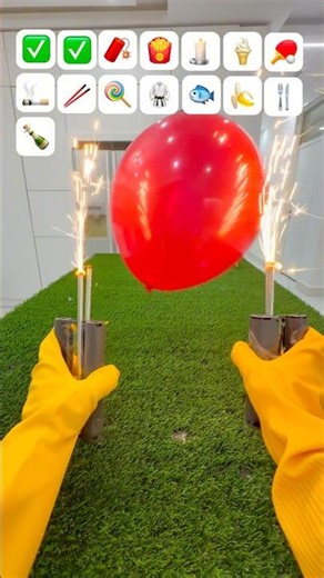 Asmr Balloons Catch Amazing Challenge:Can All Balloon Burst?😨#shorts #asmr #viralvideo #foryou