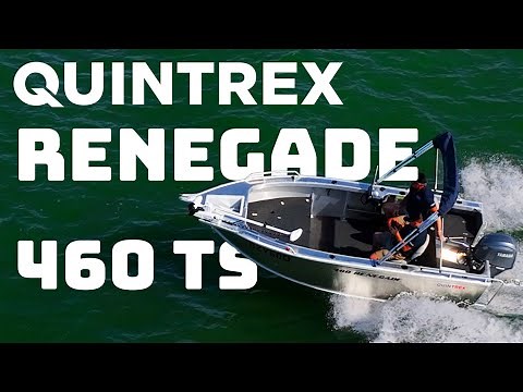 Quintrex 460 Renegade TS + Yamaha F70 - on water review