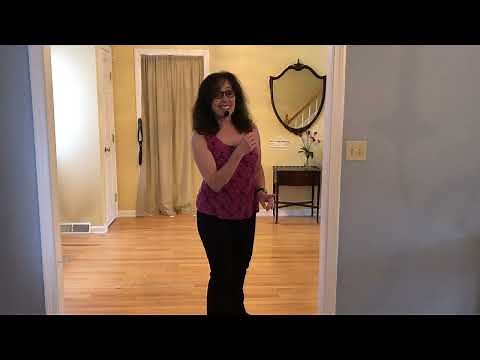 Heard It Through the Grapevine (full-speed) Dance Along - L2/3 - Line Dance