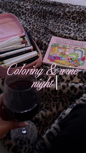 Coloring is one of my favorite hobbies ✨💗 #fridaynight #coloringtherapy #foryoupage #foryoupage #forthegirls