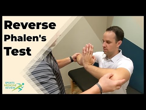 Reverse Phalen’s Test (for Carpal Tunnel Syndrome