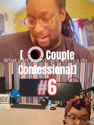 We have our differences, but also our similarities. For example, the drive to create the amazingness of Midnight Comics despite the many challenges we've faced! The next part is going to be a treat for other teams, couples, and solo comic creators. Follow us so you don't miss this. #IndieComic #BlackLove #IndieComics #BlackComics #QandA