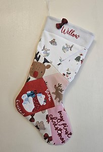 Baby Clothes Patchwork Keepsake Stocking - Etsy