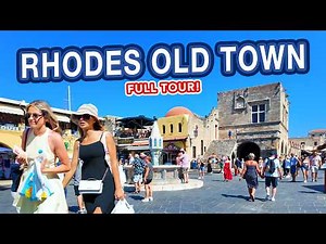 RHODES | Full tour of Rhodes Old Town