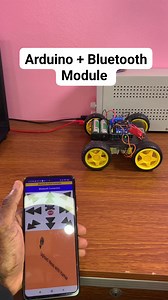 Robot car with Arduino using HC-05 Bluetooth Module #electronics #engineering #arduino | Upload Ideas with Itamar