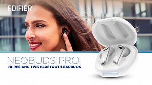 Edifier Neobuds PRO White Edition - Hi-Res Audio with LHDC™...