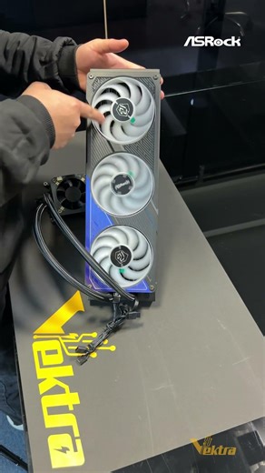 Meet the ASRock Phantom Gaming 360 LCD AIO Liquid Cooler ‪@ASRockInfo‬ #liquidcooling #asrock