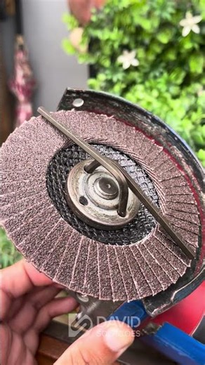 “How to Restore an Angle Grinder Disc 😱🛠️” #ToolHack#DIYTips#WorkshopTrick#LifeHack