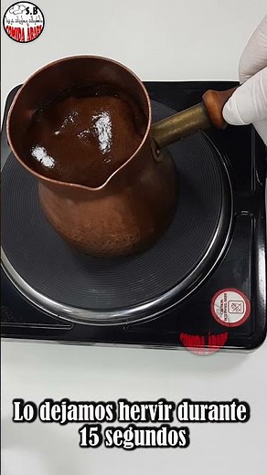 Como hacer el café turco receta facil y exacta #Shorts