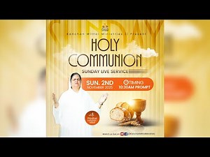 Holy Communion Sunday Live Service || 2 November 2025 || ‪@KanchanMittalMinistries‬