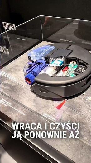 Dyson has a brilliant robot? 🤖 It will wash until it's done 🧽