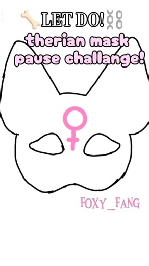 make your own mask therianmask pause chalange