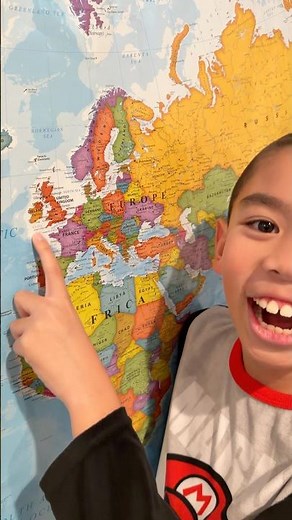 Learning the World Map #worldmap