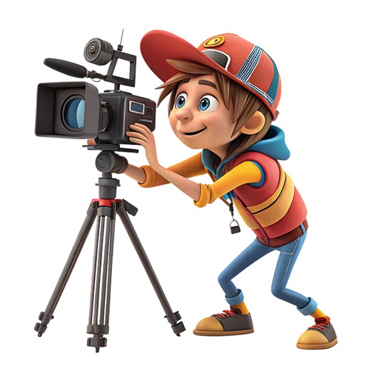 Download Operator, Camcorder, Camera. Royalty-Free Stock Illustration Image