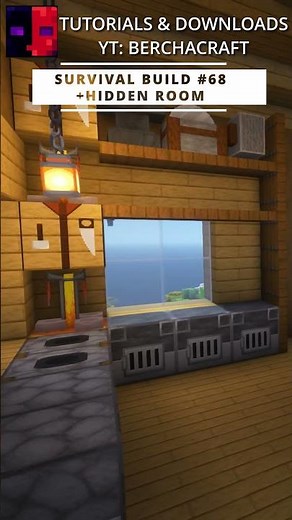 Minecraft: Large Survival Base Build Idea (Easy) 🏡(68)