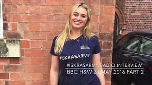 Iskra's Army BBC Hereford & Worcester radio interview with Malcolm Boyden part 2 - 23rd May 2016 | Iskra Lawrence
