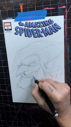 19K views · 624 reactions | That’s all I’m doing. Trying to get better every day, in as many aspects of my life as I can. #comics #comicart #art #timelapseart #illustrator #manga #anime #toddbeats #greengoblin #spiderman | Todd Beats | Facebook