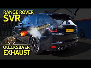 Artillery Fire! The Range Rover SVR Quicksilver Exhaust System