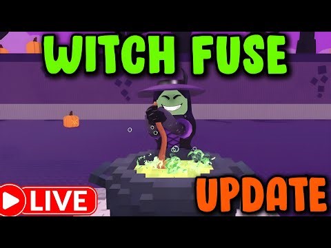THE NEW WITCH FUSE UPDATE IS HERE! STEAL A BRAINROT | LIVE!🔴#roblox #shorts