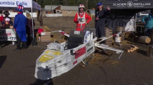 Cabin Fever Days adapts to no snow with barstool ski show for fire department fundraiser