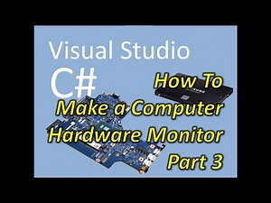 C# Visual Studio How to Make a Computer Hardware Monitor Part 3: Charting Values