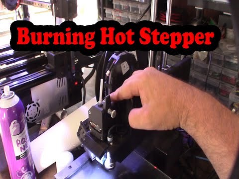 Hot Stepper Motor fix marlin 2.0 Trinamic TMC2209 TMC2208 Extruder How to set current repair