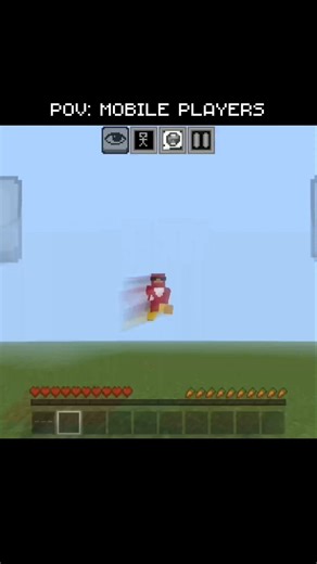 Minecraft Mobile Players Are Evolving! #minecraft #mobile #mcpe #shorts