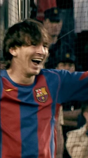 May 1st 2005 - Messi's first goal for Barcelona