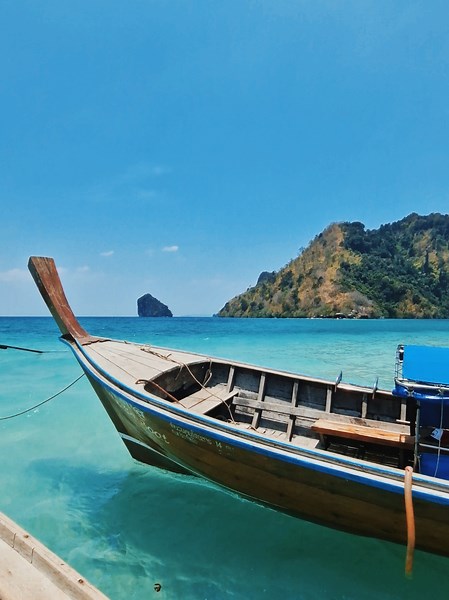 📍Thale Waek ทะเลแหวก - Ao Nang, Krabi, Thailand 🇹🇭 . . #thailand #thailandtravel #visitthailand #travelthailand #tiktokthailand #beach #islandlife #nature #landscape #krabi