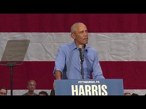 Barack Obama bashes Donald Trump in emotional speech | REUTERS