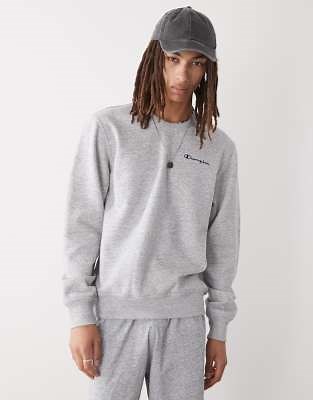 Champion crewneck sweatshirt in grey | ASOS