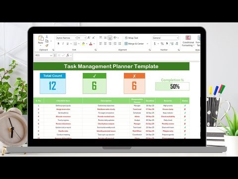 Task Management Planner Template