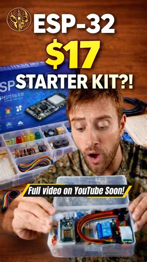 I Bought an ESP32 Starter Kit for $17?! (Full Video on YouTube Soon)