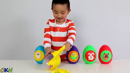 The Secret Life of Pets McDonalds Happy Meal Toys Play-Doh Surprise Eggs Ckn Toys