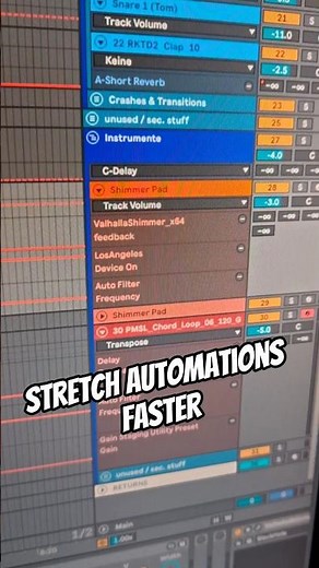 Stretch Automations FAST (Ableton Live 12)