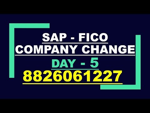 HOW TO CHANGE COMPANY IN SAP S4 HANA OX15 | 8826061227 CALL FOR LIVE TRAINING AND NOTES PROJECT |