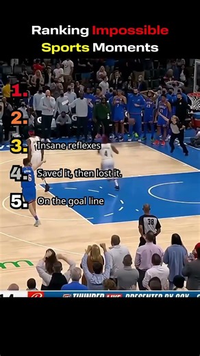 Ranking Impossible Sports Moments