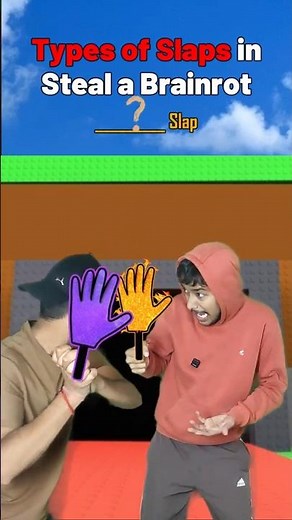 Types of Slaps in Steal a Brainrot | #roblox #stealabrainrot