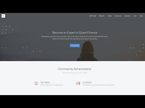 Welcome to Quantopian