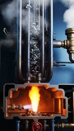 Boiler working initial process#