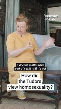 How did Tudors view homosexuality?