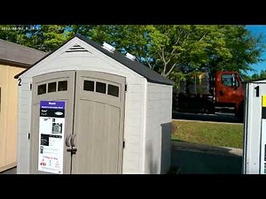 suncast vista 7x7 shed walk through