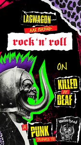 Here's the first taster from Killed By Deaf - A Punk Tribute To Motӧrhead, courtesy of Californian punk heroes Lagwagon with a clip of their superb rendition of 'Rock 'N'Roll'. https://motorhead.lnk.to/killedbydeafFA | Official Motörhead